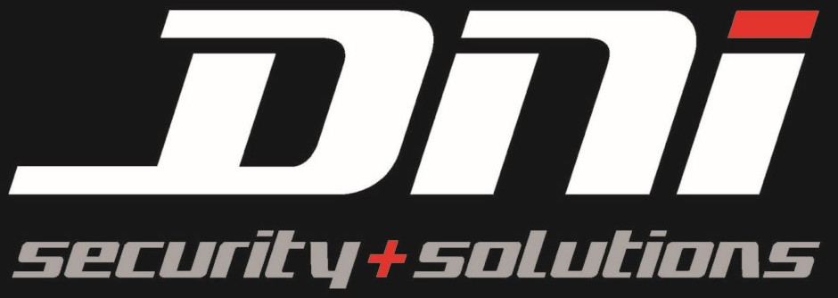 Logo DNI security solutions branco